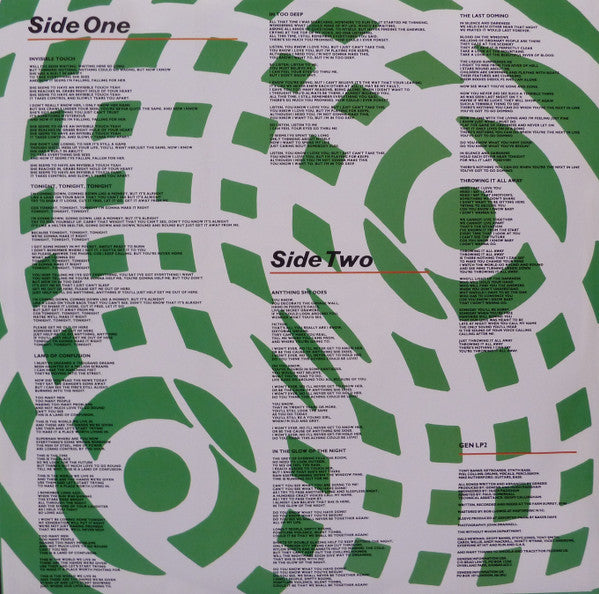 Genesis – Invisible Touch LP vinyl record, image 4 of 6