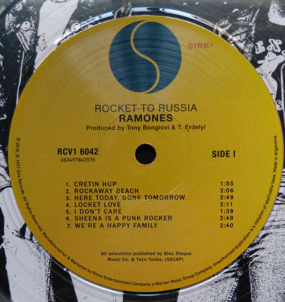 Ramones – Rocket To Russia LP vinyl record, image 5 of 10
