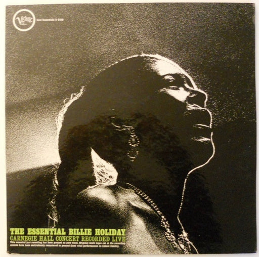 Billie Holiday – The Essential Billie Holiday (Carnegie Hall Concert Recorded Live) LP vinyl record, image 1 of 4