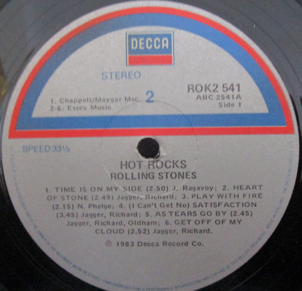 The Rolling Stones – Hot Rocks (2xLP) LP vinyl record, image 3 of 6