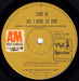 The Checkmates LTD. – Love Is All I Have To Give 7" vinyl record, image 3 of 4