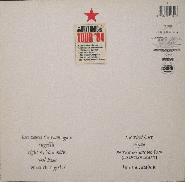 Eurythmics – Touch LP vinyl record, image 2 of 7