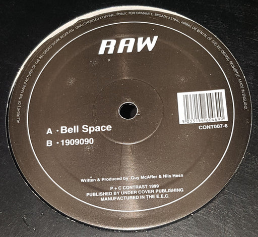 R.A.W. – Bell Space 12" vinyl record, image 1 of 2