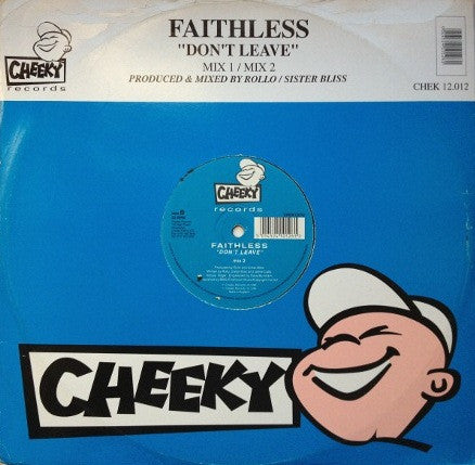 Faithless – Don't Leave 12" vinyl record, image 1 of 4