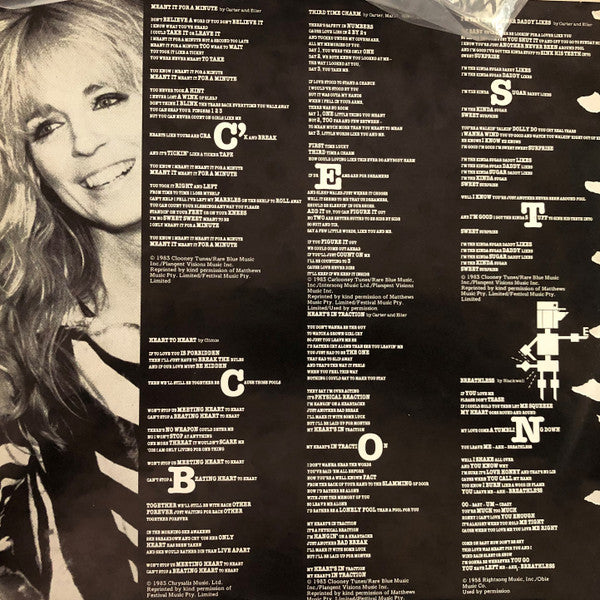 Carlene Carter – C'est C Bon LP vinyl record, image 6 of 6