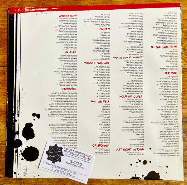Lucero – Nobody's Darlings LP vinyl record, image 4 of 7