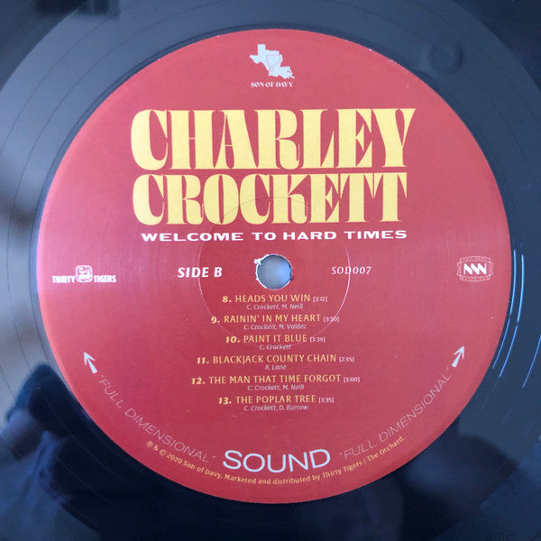 Charley Crockett – Welcome To Hard Times LP vinyl record, image 4 of 6