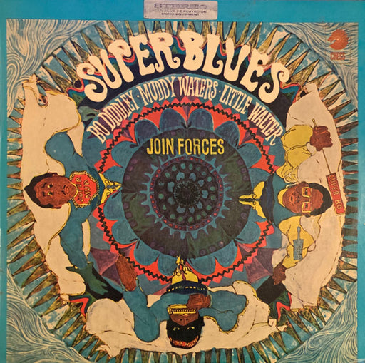 Bo Diddley, Little Walter, Muddy Waters – Super Blues LP vinyl record, image 1 of 4
