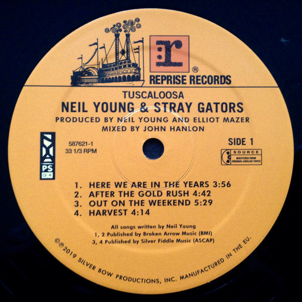Neil Young, The Stray Gators – Tuscaloosa LP vinyl record, image 5 of 10