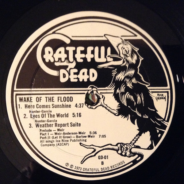 The Grateful Dead – Wake Of The Flood LP vinyl record, image 4 of 4