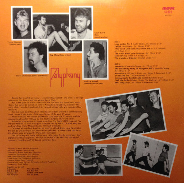 Polyphony – Polyphony LP vinyl record, image 2 of 7