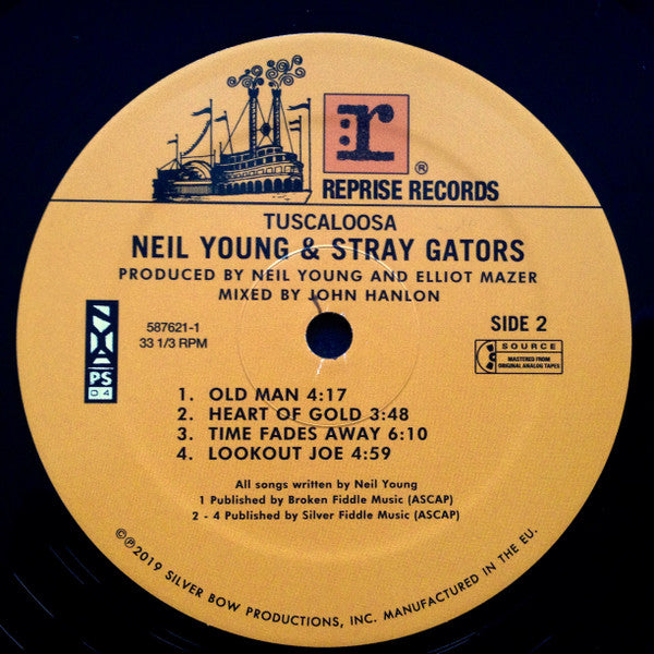 Neil Young, The Stray Gators – Tuscaloosa LP vinyl record, image 6 of 10