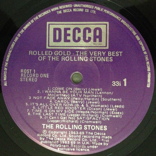 The Rolling Stones – Rolled Gold - The Very Best Of The Rolling Stones (2xLP) LP vinyl record, image 6 of 9