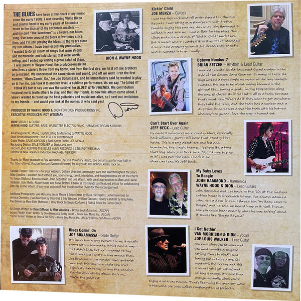 Dion – Blues With Friends (2xLP) LP vinyl record, image 3 of 10