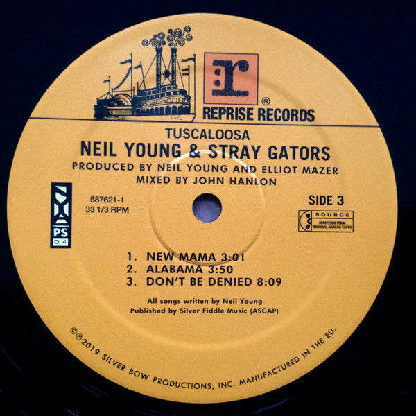 Neil Young, The Stray Gators – Tuscaloosa LP vinyl record, image 7 of 10