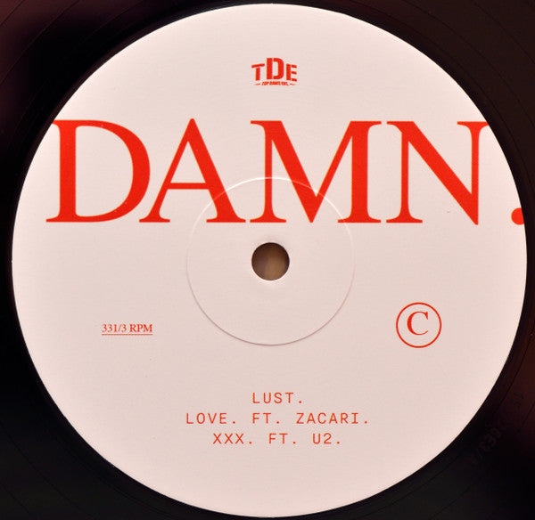 Kendrick Lamar – Damn. (2xLP) LP vinyl record, image 6 of 7
