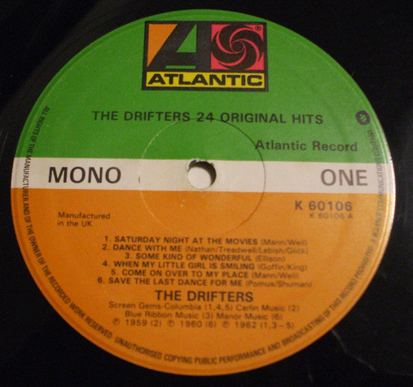 The Drifters – 24 Original Hits LP vinyl record, image 3 of 7