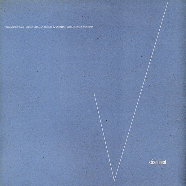 Takkyu Ishino – Anna - Letmein Letmeout 12" vinyl record, image 1 of 4