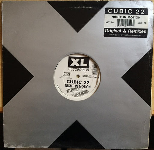 Cubic 22 – Night In Motion 12" vinyl record, image 1 of 4