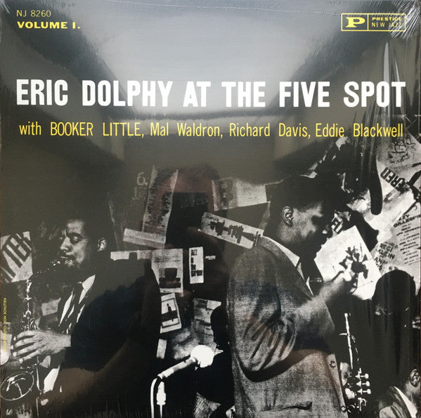 Eric Dolphy – At The Five Spot, Volume 1. LP vinyl record, image 1 of 4