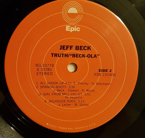 Jeff Beck – Truth/Beck-ola (2xLP) LP vinyl record, image 7 of 8