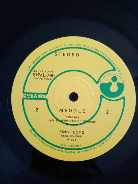 Pink Floyd – Meddle LP vinyl record, image 2 of 3