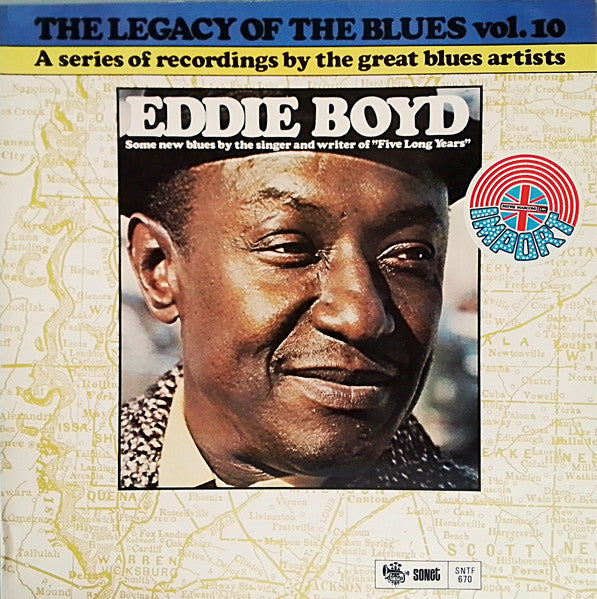 Eddie Boyd – The Legacy Of The Blues Vol. 10 LP vinyl record, image 5 of 6