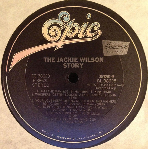 Jackie Wilson – The Jackie Wilson Story (2xLP) LP vinyl record, image 8 of 8