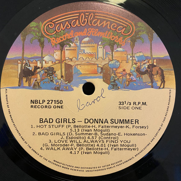 Donna Summer – Bad Girls (2xLP) LP vinyl record, image 3 of 6