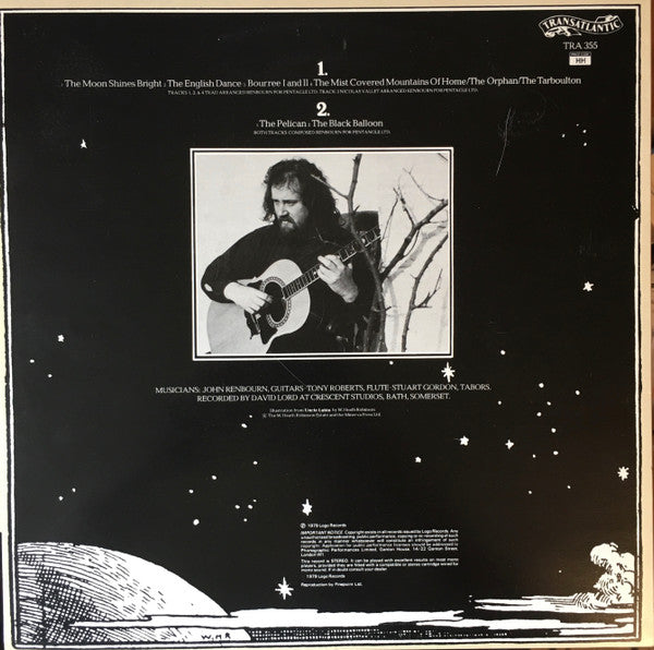 John Renbourn – The Black Balloon LP vinyl record, image 2 of 4