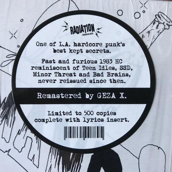 Target Of Demand – Man's Ruin LP vinyl record, image 3 of 3