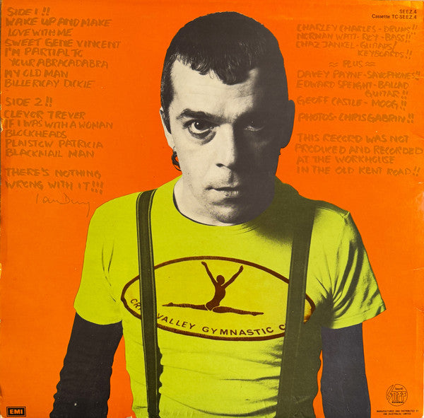 Ian Dury – New Boots And Panties LP vinyl record, image 2 of 6