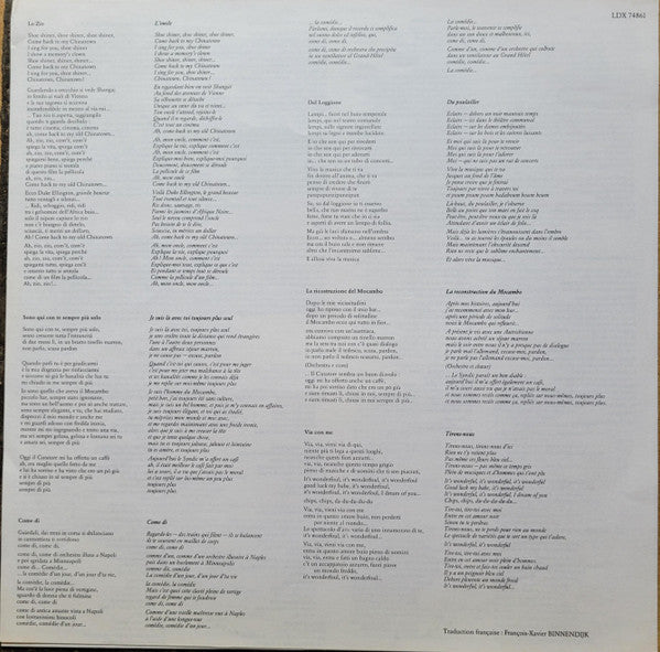 Paolo Conte – Paolo Conte En Concert (2xLP) LP vinyl record, image 10 of 10