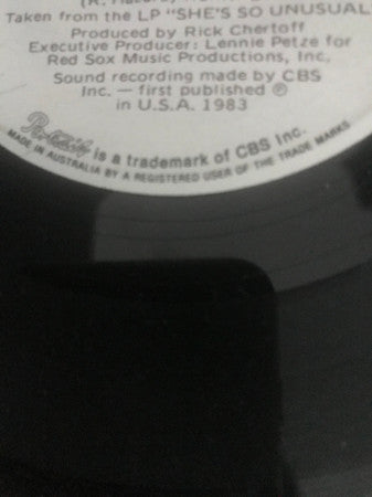 Cyndi Lauper – Girls Just Want To Have Fun 7" vinyl record, image 3 of 4