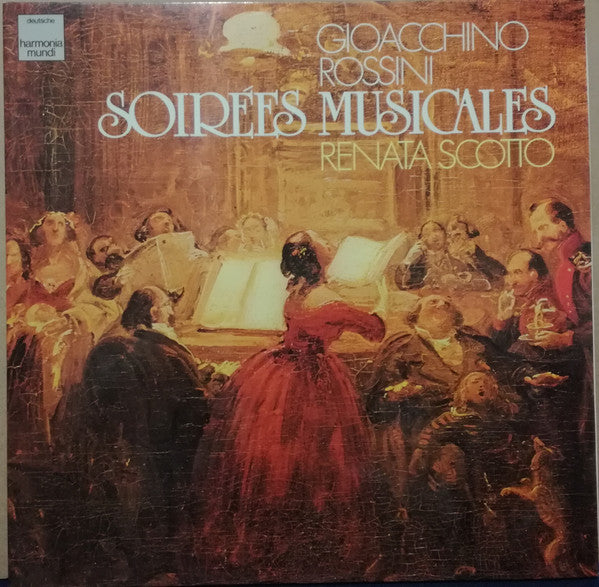 Gioacchino Rossini, Renata Scotto – Soirèes Musicales LP vinyl record, image 1 of 4