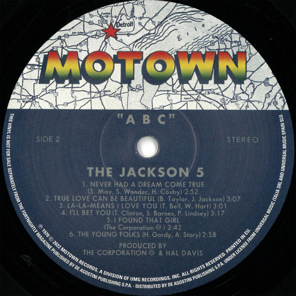 The Jackson 5 – ABC LP vinyl record, image 4 of 7