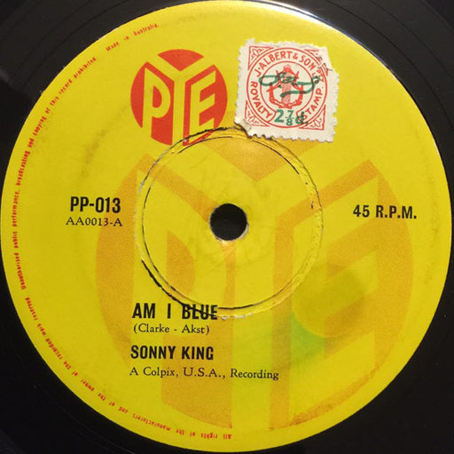 Sonny King – Am I Blue 7" vinyl record