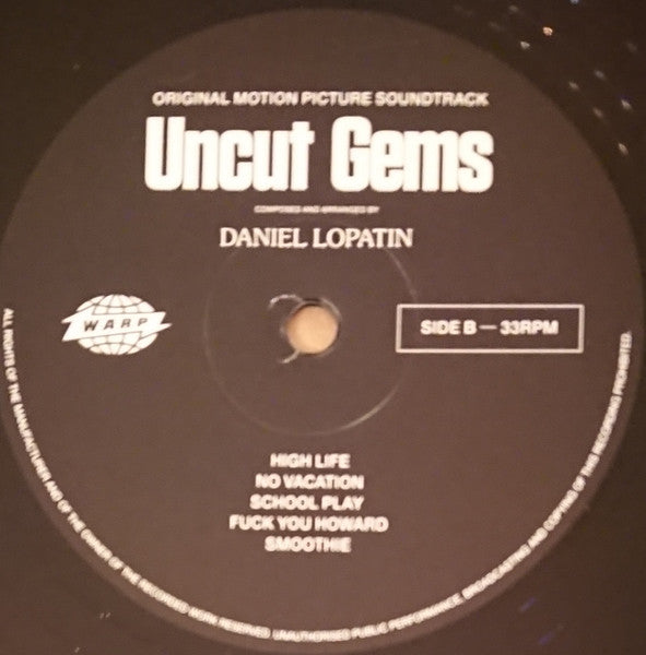 Daniel Lopatin – Uncut Gems (Original Motion Picture Soundtrack) (2xLP) LP vinyl record, image 10 of 10