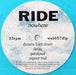 Ride – Nowhere LP vinyl record, image 6 of 6