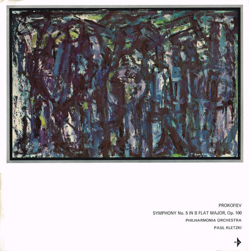 Sergei Prokofiev, Philharmonia Orchestra, Paul Kletzki – Symphony No. 5 In B Flat Major, Op. 100 LP vinyl record, image 1 of 5