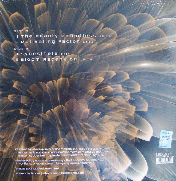Steve Roach – Bloom Ascension LP vinyl record, image 2 of 4