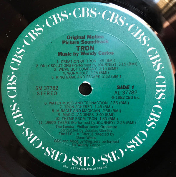 Wendy Carlos – Tron (Original Motion Picture Soundtrack) LP vinyl record, image 3 of 7