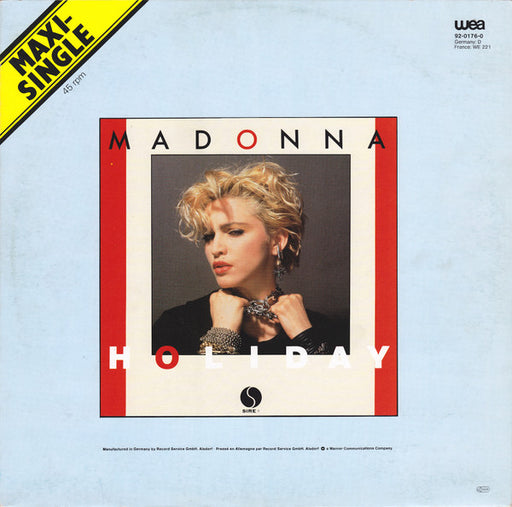 Madonna – Holiday 12" vinyl record, image 1 of 4