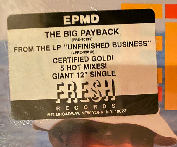 EPMD – The Big Payback 12" vinyl record, image 5 of 5