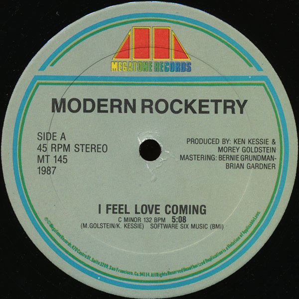 Modern Rocketry – I Feel Love Coming