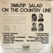 The Swamp Salad – On The Country Line LP vinyl record, image 2 of 4