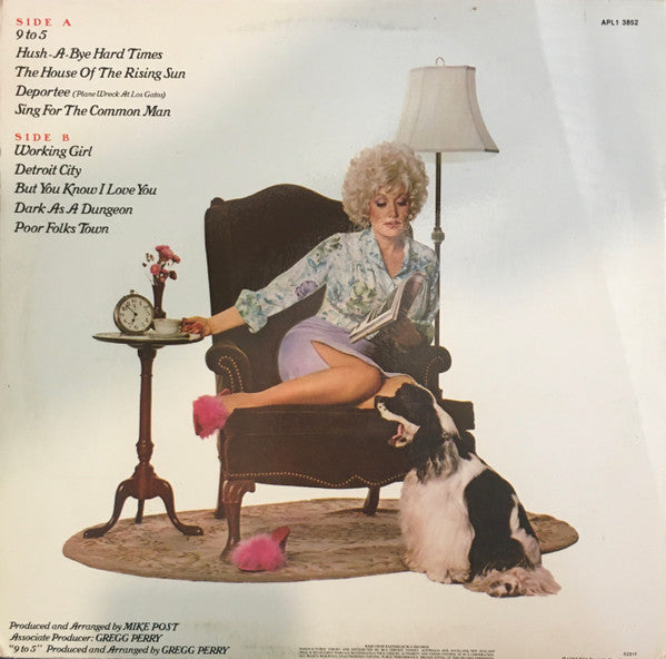 Dolly Parton – 9 To 5 And Odd Jobs LP vinyl record, image 2 of 6