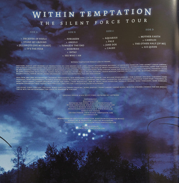 Within Temptation – The Silent Force Tour (2xLP) LP vinyl record, image 10 of 10
