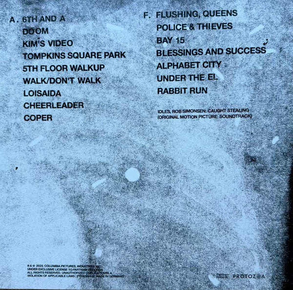 Idles, Rob Simonsen – Caught Stealing (The Original Motion Picture Soundtrack) LP vinyl record, image 2 of 7