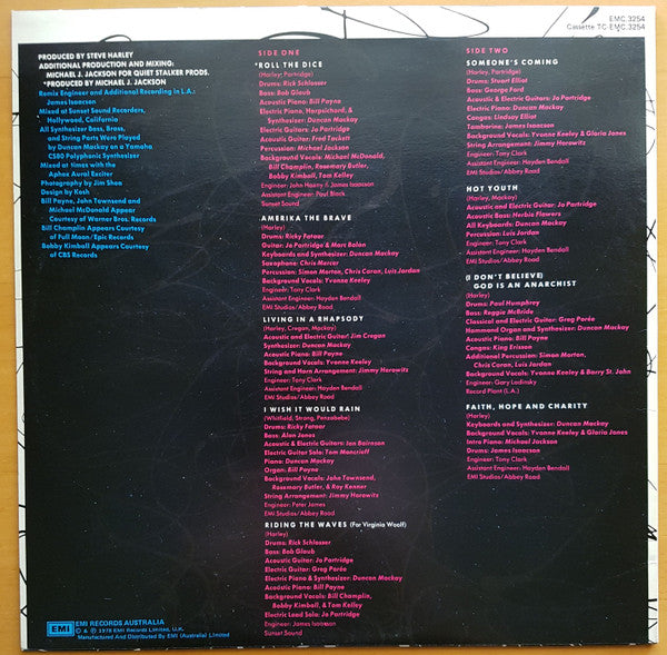 Steve Harley – Hobo With A Grin LP vinyl record, image 2 of 4